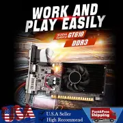 GT610 2GB Discrete Graphics Small Chassis DDR3 Memory VGA Computer Desktop