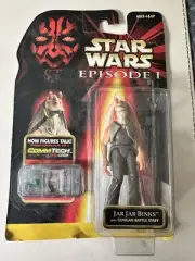 Star Wars Episode 1 Collection 1 Jar Jar Binks Gungan Battle Staff (84077,1998)