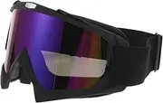 BELLIFFY Vintage Motorcycle Goggles for Men Fog Windproof Off-road Cycling Glasses Design Boys and Girls Adults