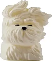 YMDK Wind-Blown Puppy Personality Keycaps Homemade Resin Keycap Cute Funny Interesting Key Caps for MX Mechanical Keyboard