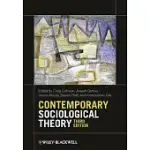 CONTEMPORARY SOCIOLOGICAL THEORY