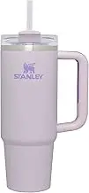 Stanley Quencher H2.0 Tumbler with Handle and Straw 30 oz | Flowstate 3-Position Lid | Cup Holder Compatible for Travel | Insulated Stainless Steel Cup | BPA-Free | Orchid