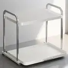 Microwave Rack Microwave Oven Shelf Stable Desktop Pantry Countertop Space