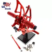 For Kawasaki NINJA300/NINJA250 2013 2014 2015 2016 CNC Adjusting Rearset Footpeg