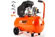 Unimac Air Compressor 50L 3Hp Electric Portable Inflator Direct Tank Pump Oil Air Compressors
