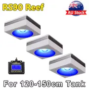 RS90 Marine Led Aquarium Light Full Spectrum Coral Reef Grow Aquarium Tank Light