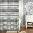 Huntley 100% Cotton Fabric Woven Jaqcuard Shower Curtain 70" x 72"