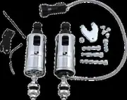 Prog 422 Rear Shock Damper Chrome Adjustable RAP Harley Softail Slim S 16-17