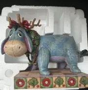 Jim Shore Disney Traditions Life of The Party Eeyore Christmas Reindeer 4008067
