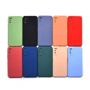 Phone Case Liquid Silicone Soft Solid Color For Samsung Galaxy F02S M11 A12 M01S
