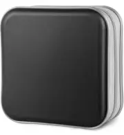 CD/DVD Case Binder Wallet Hard Plastic Shell 48 Disc Disk Capacity Black CDP48BK