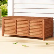 Outoor Fir Wooden Storage Bench