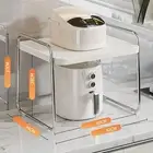 Microwave Rack Space Saving Sturdy Pantry Multifunction Microwave Oven Shelf