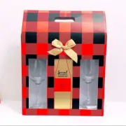 SPECIAL OCCASION HOSTESS SET WITH 2 WINE GLASSES