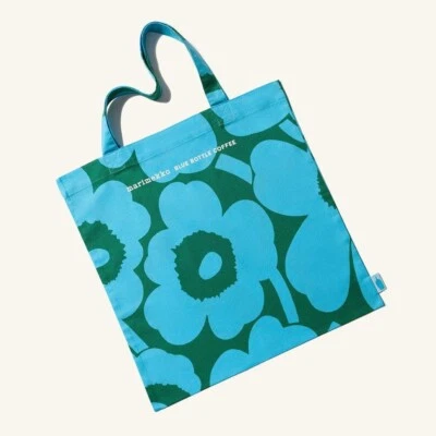Marimekko x Blue Bottle Coffee Unikko Tote Bag Limited Edition Japan Exclusive