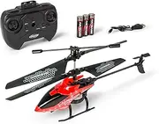 Carson 500507199 Starter Tyrant 230 IR 2CH 100% RTF Red - Helicopter, Helicopter, for Beginners, RC Heli, Remote Controlled Toy