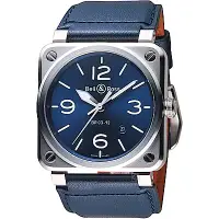 在飛比找Yahoo奇摩購物中心優惠-Bell & Ross BR 03-92時尚機械錶(BR03