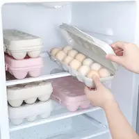 在飛比找樂天市場購物網優惠-冰箱用裝雞蛋收納盒多層保鮮雞蛋盒子廚房專用架托