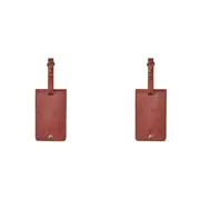 2PK Annabel Trends Gentlemans Luggage Tag Suitcase Identifier Bag Label 12cm