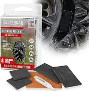 GlueTread External Patch Kit - for Tubeless Tires - No Need to Remove Tire - Kit Includes Enough Material to Patch 4 Tires - ATV Sidewall Repair Kit