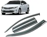 Car Side Window Visor Rain Guard Vent Cover Wind Deflectors Awnings Shelters Compatible with KIA K5 Optima 2011-2023 DL3(Compatible with K5(DL3) 2020-2023)