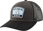 ZHATS NCAA Officially Licensed Snapback Hat Big Rig Patch Black Charcoal Switchback
