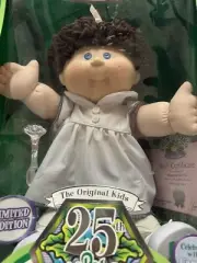 Cabbage Patch Kid 2008 – 25th Anniv - Ltd Edit - NRFB – Dark Brown Haired Girl