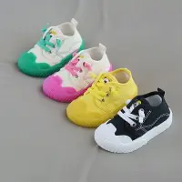 在飛比找樂天市場購物網優惠-兒童帆布鞋2021新款春秋季男寶寶防滑軟底小童幼兒園布鞋女兒
