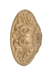 B&P Lamp® 5 1/2" Dia., Die Cast Brass Back Plate, Unfinished Brass