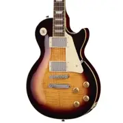 Epiphone Les Paul Standard 50s Figured Top Bourbon Burst Electric Guitar Les Pau