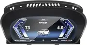 Car Digital Speedometer Fit for BMW X5 Series E70 E71 2006-2013 CCC CIC Instrument Panel Virtual Cockpit Speedomete Linux Car LCD Dashboard Boost Gauge