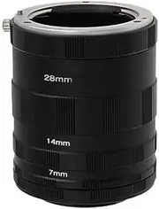 Fotodiox Macro Extension Tube Set for Micro Four Thirds (MFT, M4/3) Mount Mirrorless Cameras for Extreme Close-up Photography