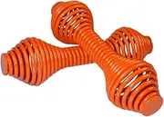 Perfeclan 2x Spring Steel Dumbbells,Dumbbells Set Hand Weights Fitness Weights for Training Women Arm Chest Back Shoulder Squats Girls