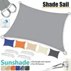 Sun Shade Sail Waterproof 98% UV Block 300D Rectangle Extra Heavy Duty Shade AU