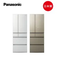 在飛比找樂天市場購物網優惠-Panasonic 日本製無邊框玻璃系列550L六門電冰箱(