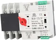 Xgdsnly Power Automatic Transfer Switch, 100A Electrical Selection Switch, Heavy Duty Generator Changeover Switch, 100A 3P