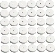 NOLITOY 100pcs Earring Safety Accessories Anti-tie Gasket Pad Cushions for Studs Foam Support Pads Earring Backing Foam Protective