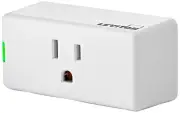 Decora White Indoor Smart Wi-Fi Mini Plug-In Switch