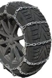 Snow Chains 345/55R17, 345/55-17 5.5mm Square Tire Chains, One Pair.