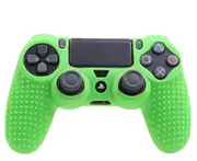 PS4 Handle Silicone Sleeve PS4 SLIM Rubber Sleeve Wireless Protection Sleeve PS4PRO Soft Rubber Sleeve-Green