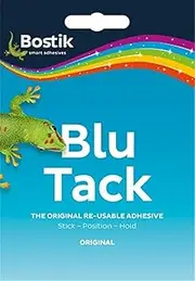 Blu Tack 50g Reusable Removable Sticky - Pack of 2 by GL