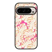 Google Pixel 9 Pro Impact Magnetic Case Preppy Palms