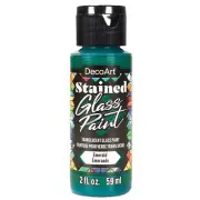 DecoArt Stained Glass Paint 2oz-Emerald 5A0020M6-1G399
