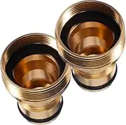 BESPORTBLE 2Pcs All Copper washbasin Adapter Water Hose Fitting Water Hose Connector Nozzle Connector Water tap Hose Connector Garden Hose Fitting Hose Connector Pack m22