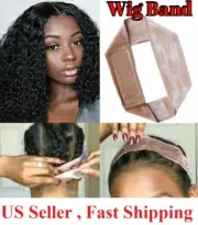 Wig Grip Adjustable HeadBand Velvet Elastic Comfort Fastern Wig Band