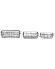 Esschert Design USA Set of 3 Square Wire Baskets