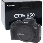 New CANON EOS R50 Mirrorless Digital Camera BLACK Body No Lens APS-C 24.2MP
