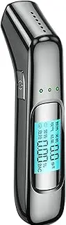 Alcohol Breathalyser and Portable Breath Tester,Electronic Breathalyzer Design Anti-dust, USB Rechargeable Portable Breathalyzer with LCD Display