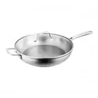 Pyrolux Radius 85 Saute Pan with Helper Handle | 32cm/4.4L