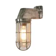 Belle Royal London Outdoor Wall Light Fixture 28cm Porch Lighting Antique Silver